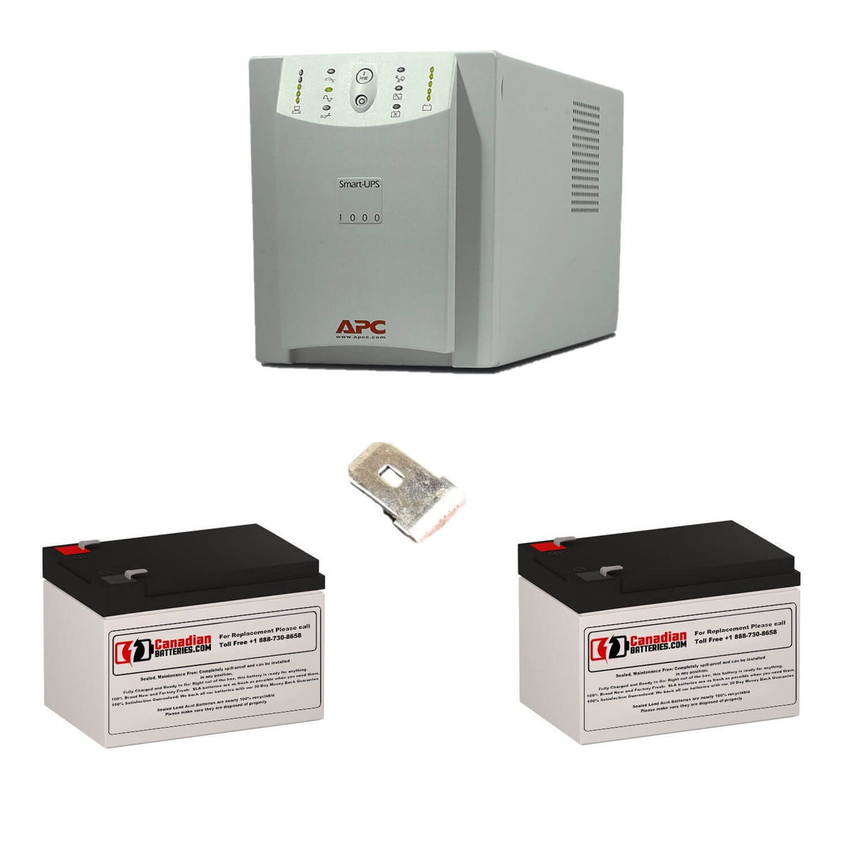 Su1000, Batterie Apc Smart UPS 1000 - 2 x 12V 12Ah Batteries UPS Gamme CB