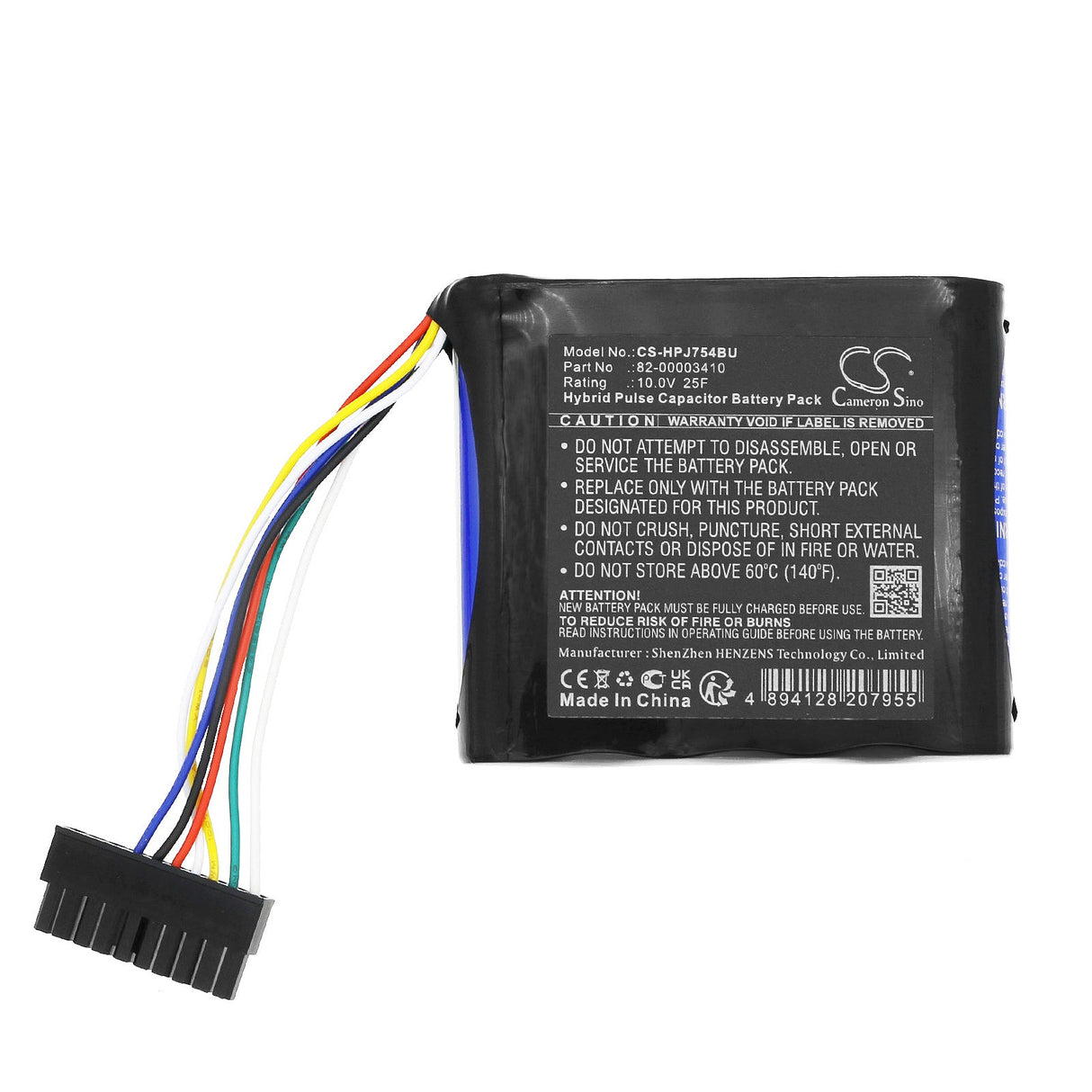 10.0V, HPC, batterie de contrôleur RAID compatible avec Hp, Aj754a, Msa2000, contrôleur RAID Cameron Sino Technology Limited