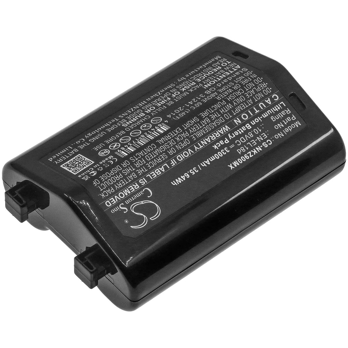 10.8V, Li-ion, 3300mAh, Camera battery fits Nikon, En-el18d, D6, Z9, 35.64Wh Camera Cameron Sino Technology Limited (Camera)