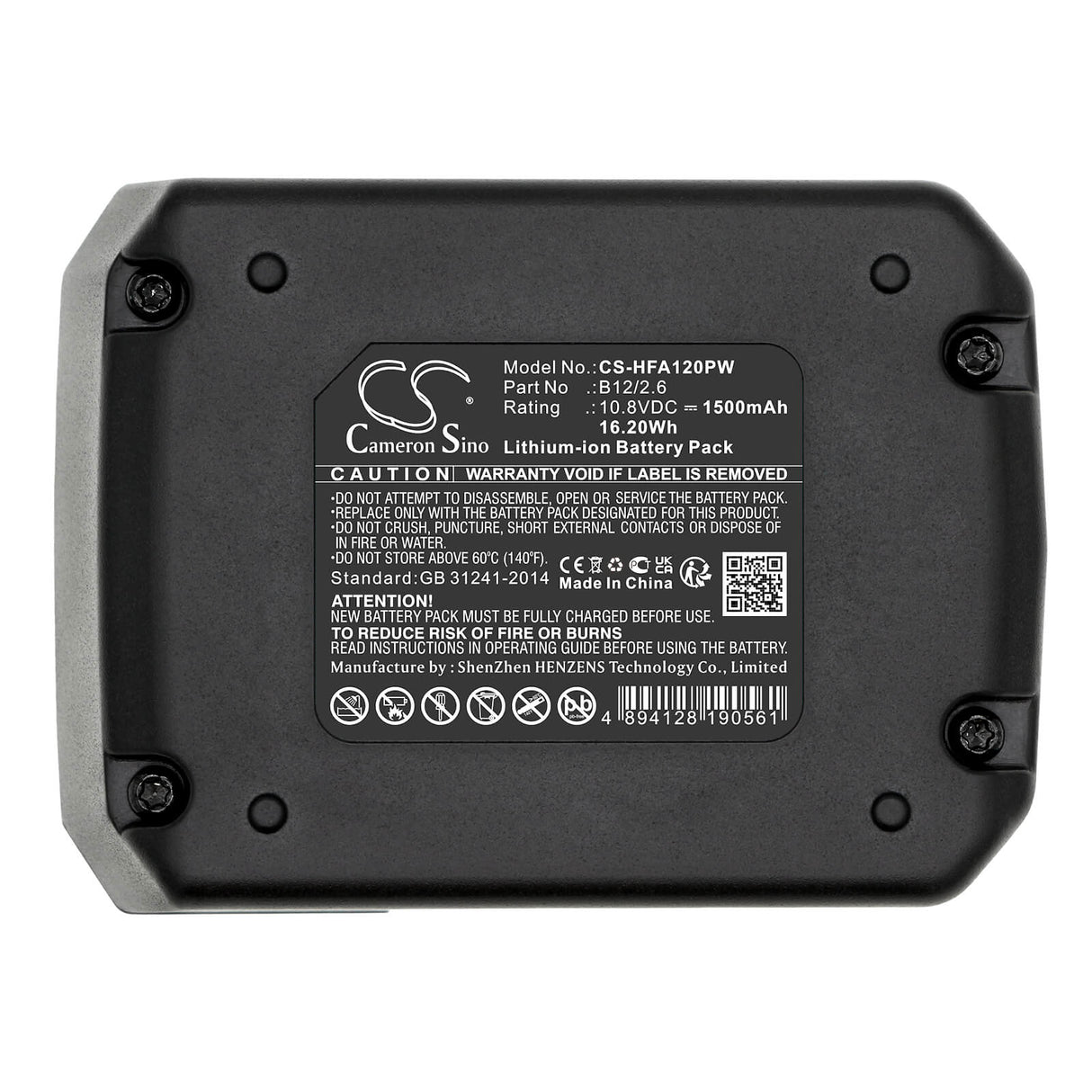 10.8V, Li-ion, 1500mAh, Power Tools battery fits Hilti, 2077977, Pm 40-mg, Pr 2-hs A12, 16.2Wh Power Tools Cameron Sino Technology Limited (Power Tools)