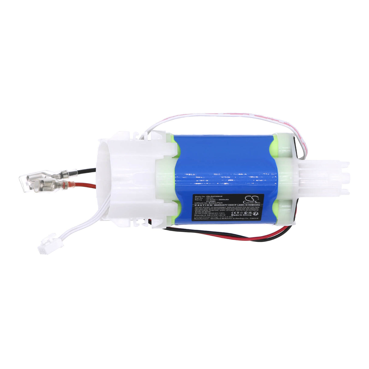 10.8V, Li-ion, 2000mAh, Vacuum battery fits Shark, Ch950, Ch951, Ch951c, 21.60Wh Vacuum Cameron Sino Technology Limited