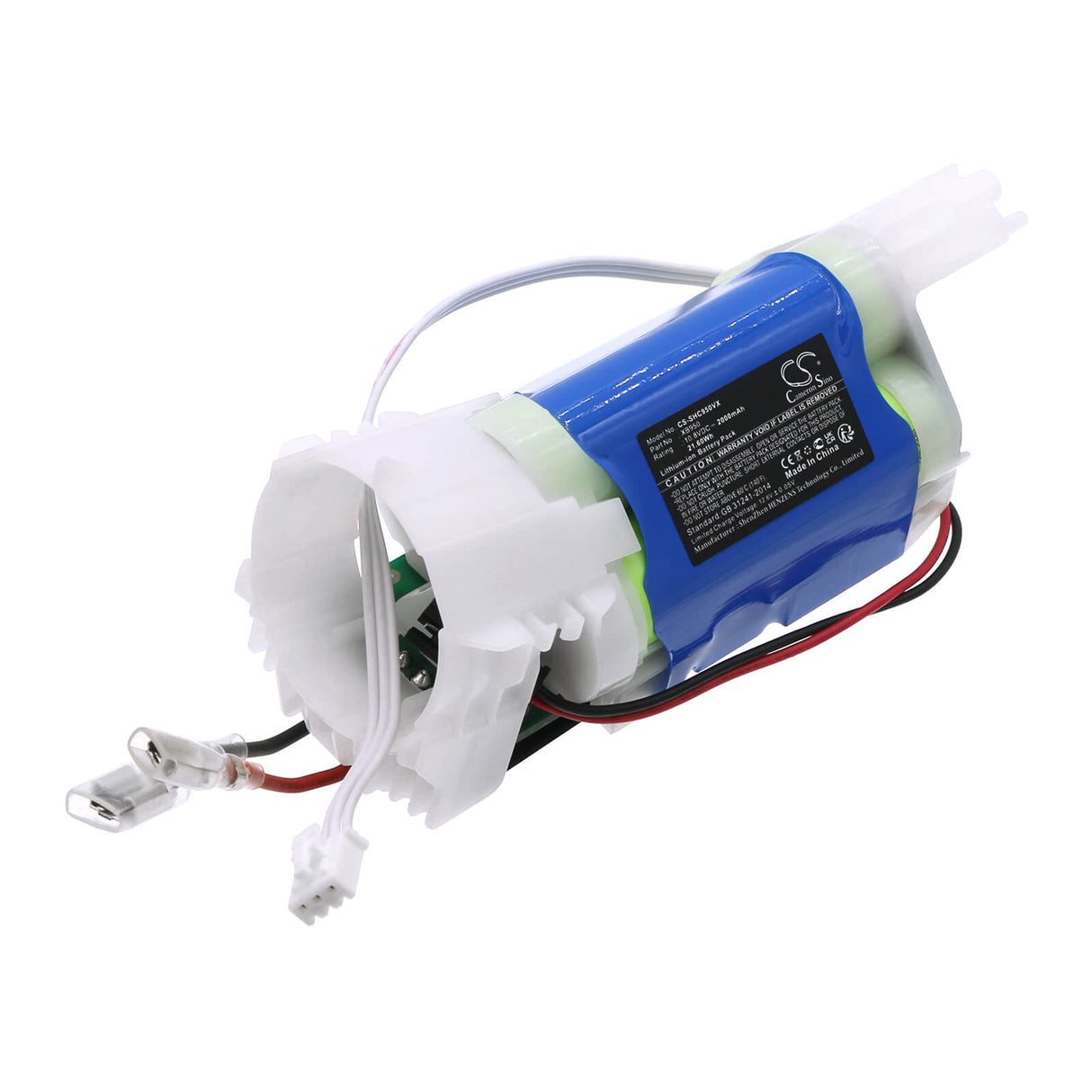 10.8V, Li-ion, 2000mAh, Vacuum battery fits Shark, Ch950, Ch951, Ch951c, 21.60Wh Vacuum Cameron Sino Technology Limited