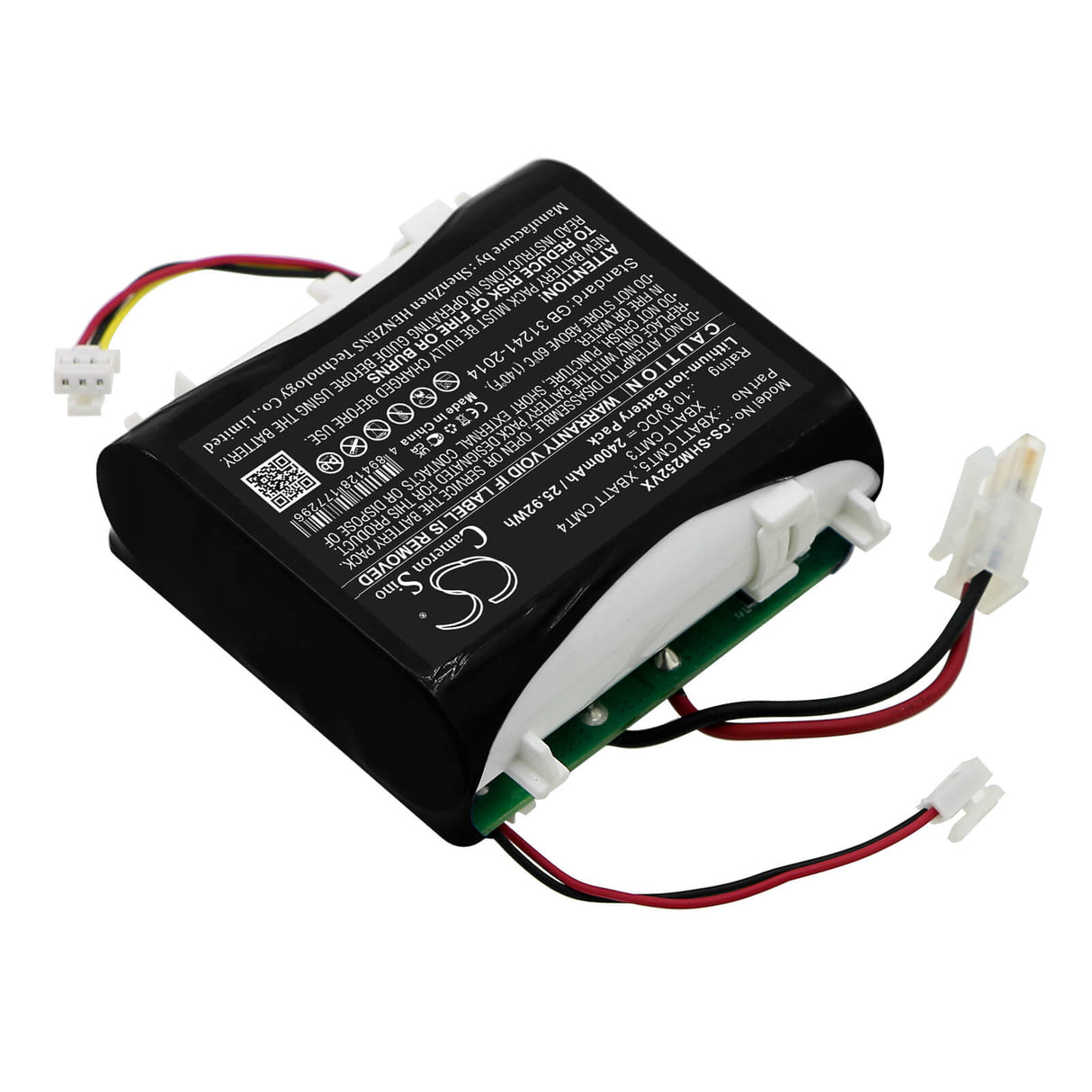 10.8V, Li-ion, 2400mAh, Vacuum battery fits Shark, Qm250, Vacmop Pro, Vm251, 25.92Wh Vacuum Cameron Sino Technology Limited (Suspended)