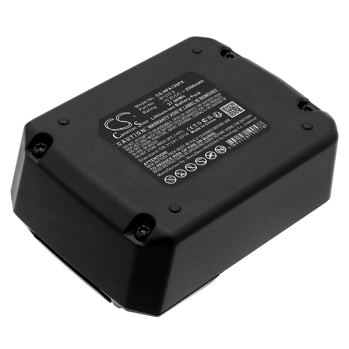 10,8V, Li-ion, 2500mAh, batterie pour outils électriques compatible avec Hilti, 2077977, Pm 40-mg, Pr 2-hs A12, 27Wh Power Tools Cameron Sino Technology Limited (Outils électriques)
