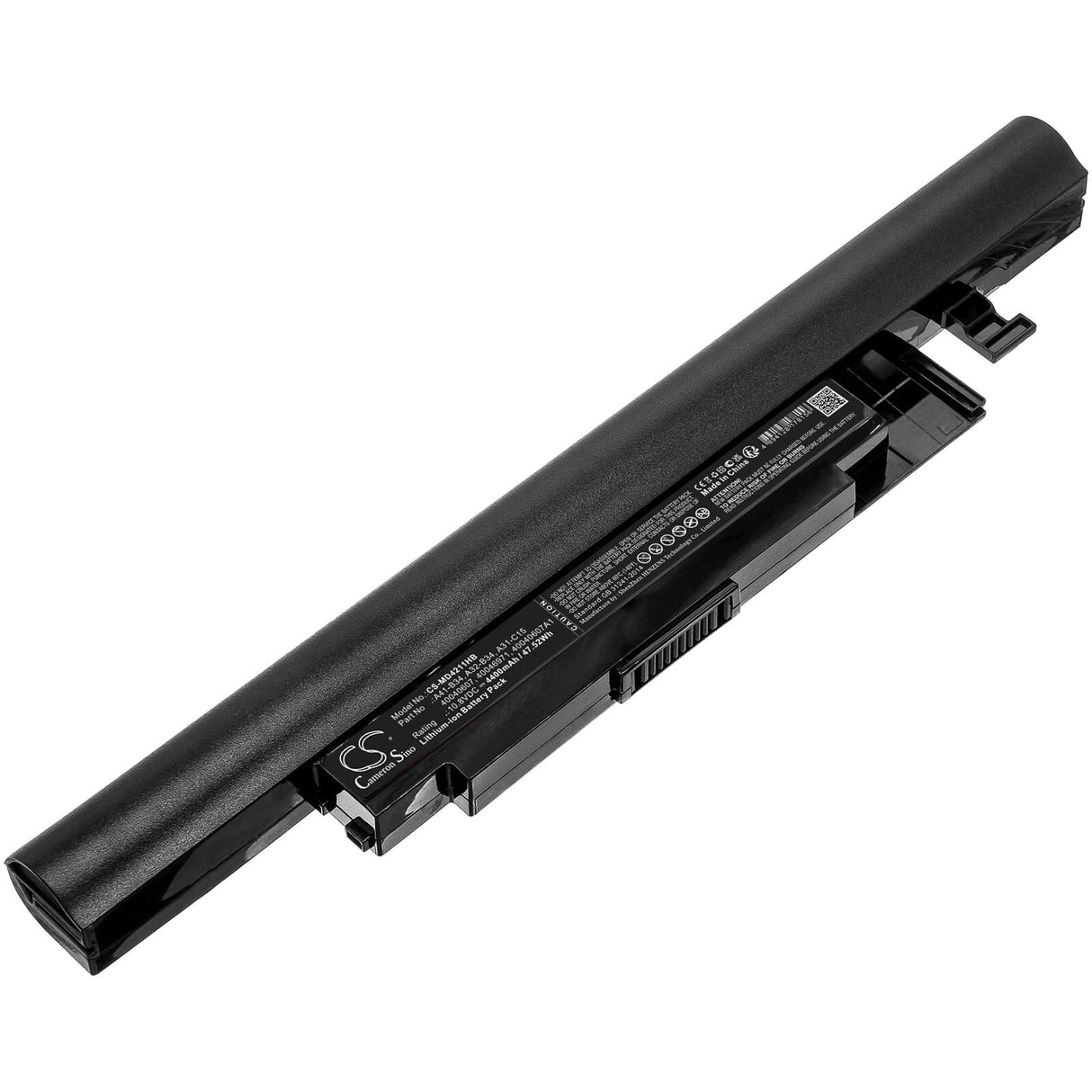 10.8v, Li-ion, 4400mah, Battery Fits Medion, Akoya 6240t, Akoya E6237, 47.52wh Notebook, Laptop Cameron Sino Technology Limited