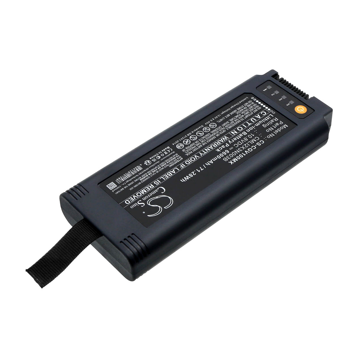 10.8V, Li-ion, 6600mAh, Medical battery fits Comen, Cml11x3n004b, V1 Portable Ventilator, 71.28Wh Medical Cameron Sino Technology Limited (Medical)