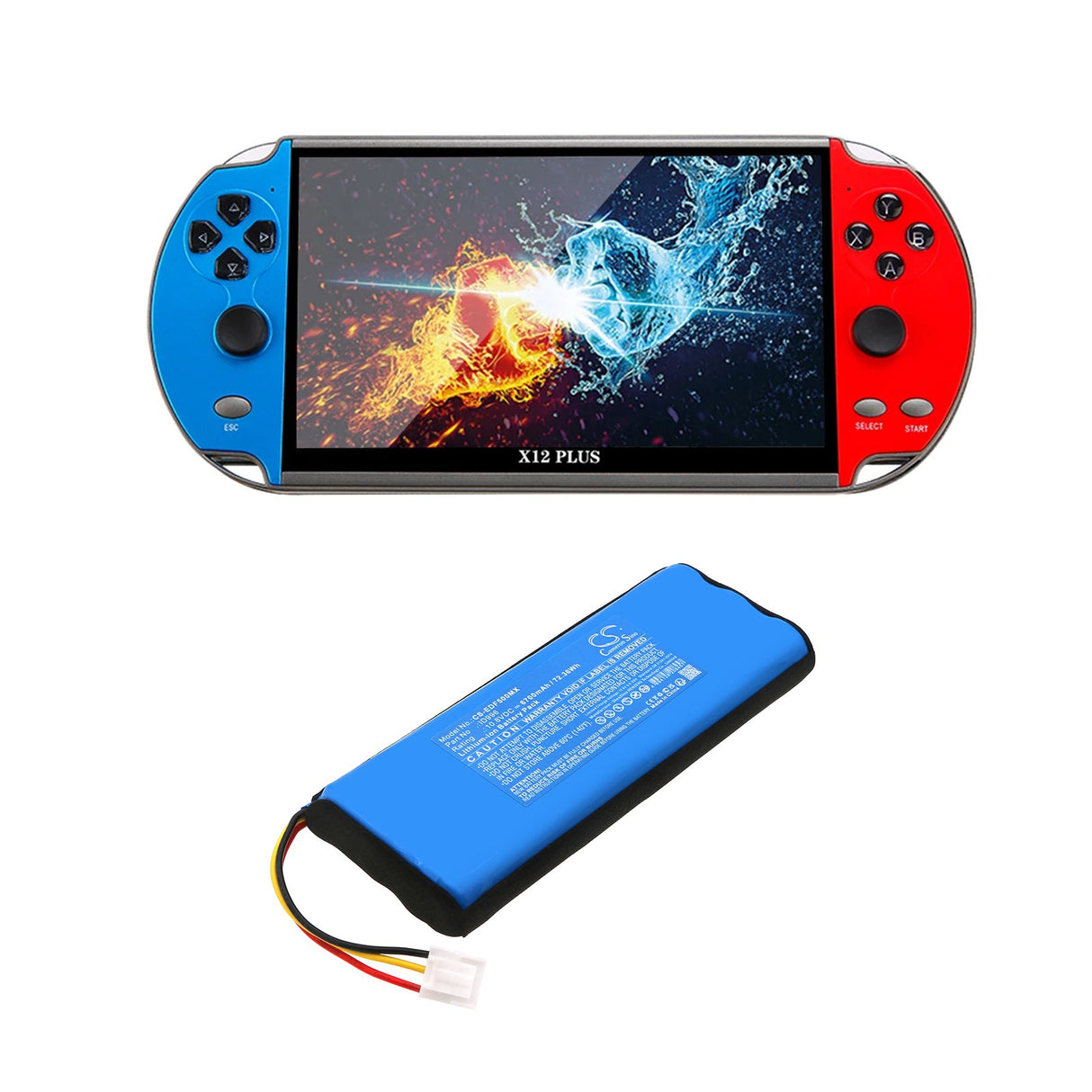 10.8V, Li-ion, 6700mAh, Batterie médicale compatible avec Edan, F15, X12, 72.36Wh Médical Cameron Sino Technology Limited (Médical)
