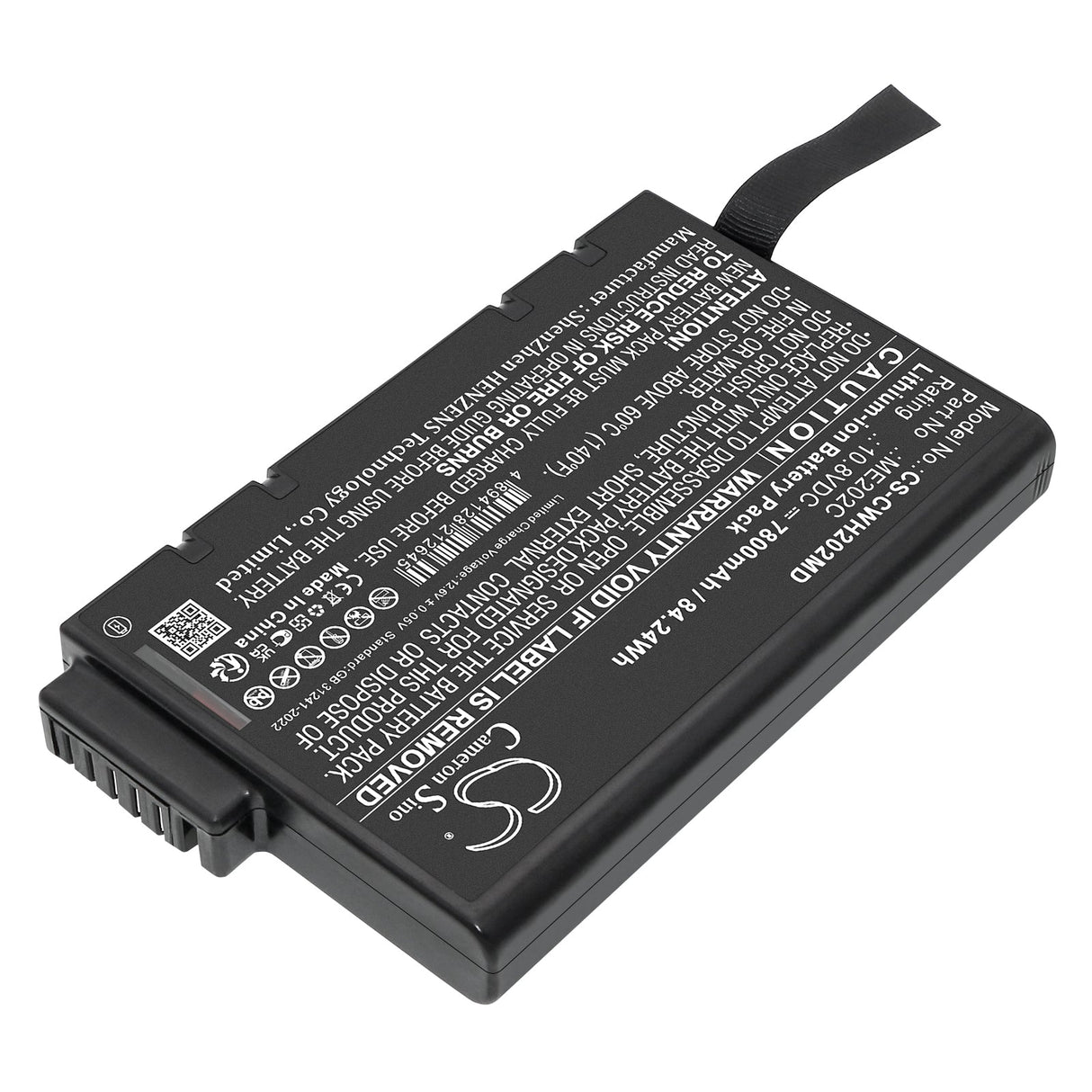 10.8V, Li-ion, 7800mAh, Medical battery fits Chenwei, Cwh-2020, 84.24Wh Medical Cameron Sino Technology Limited (Medical)