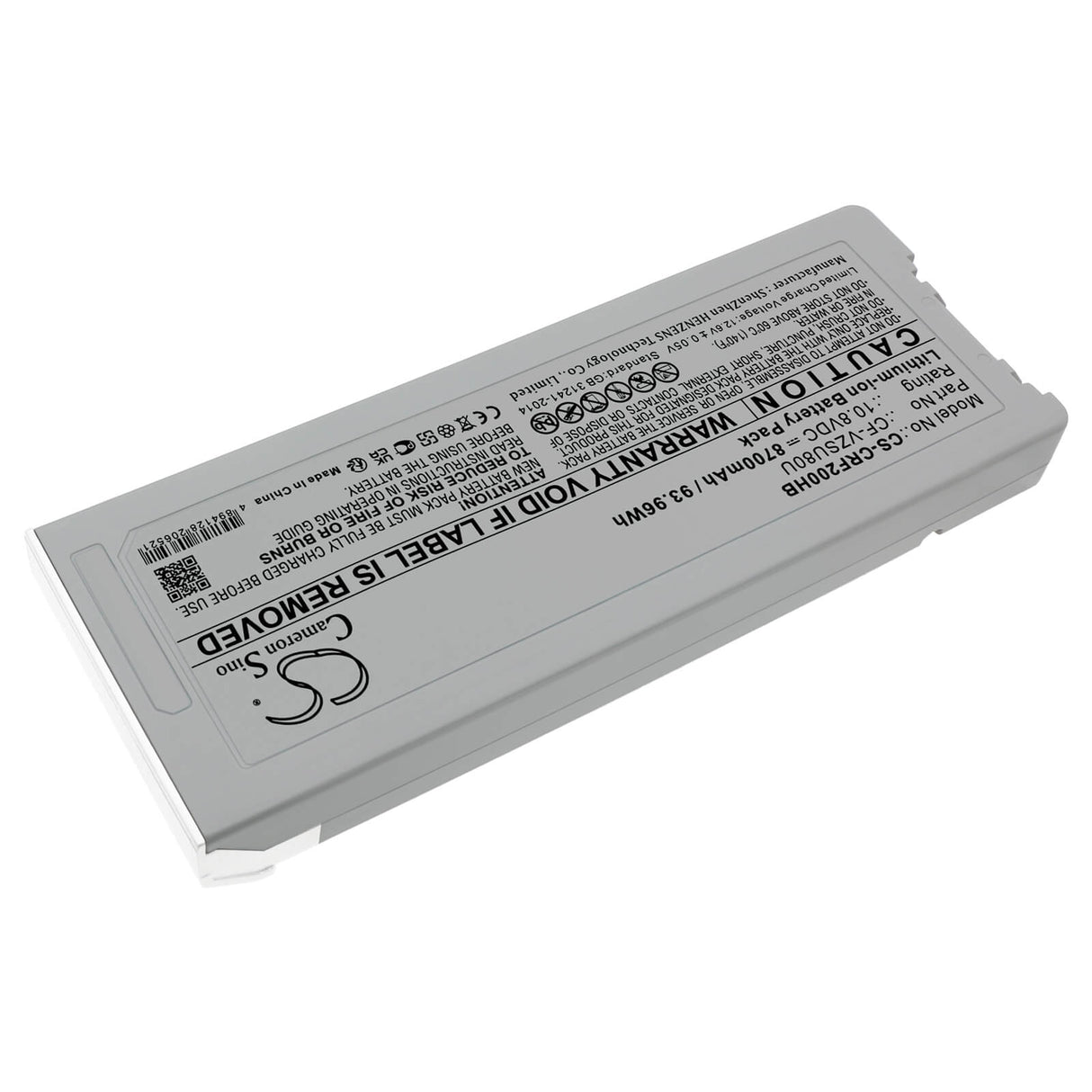 10.8V, Li-ion, 8700mAh Notebook, Laptop Battery fits Panasonic, Toughbook Cf-c2, Toughbook Cf-c2 Mk1, 93.96Wh Notebook, Laptop Cameron Sino Technology Limited