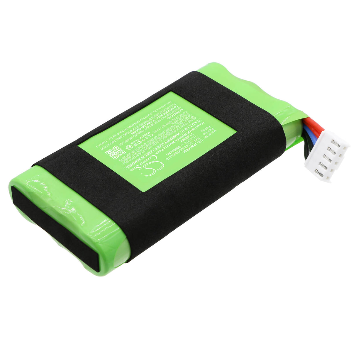 10,8V, Ni-MH, 2000mAh, Batterie de haut-parleur compatible avec Jbl, Basspro Go, 21,60Wh Haut-parleur Cameron Sino Technology Limited