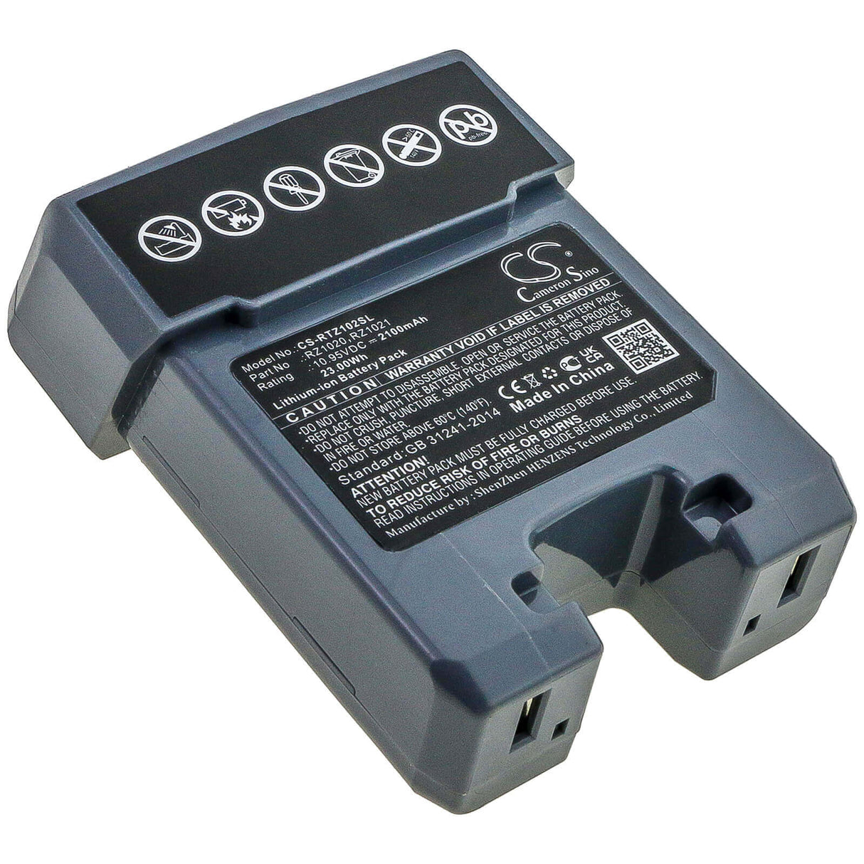 10.95V, Li-ion, 2100mAh, Electric Scooter battery fits Razor, Rz1020, Turbo A, Turbo Jetts, 23Wh Electric Scooter Cameron Sino Technology Limited