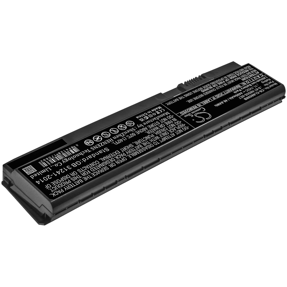 11.1v, 4400mah, Batterie Li-ion Convient à Clevo, N850, N850ek1, N850el, 48.84wh Notebook, Laptop Cameron Sino Technology Limited