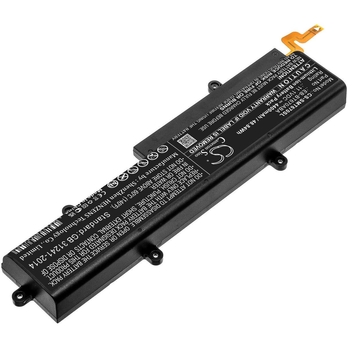 11.1v, 4400mah, Li-ion Battery Fit's Samsung, Galaxy Tab View, Galaxy View, Sm-t670, 48.84wh Tablet Cameron Sino Technology Limited
