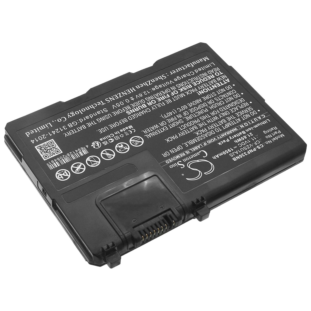 11.1V, Li-ion, 1950mAh Notebook, Laptop Battery fits Panasonic, Toughbook Cf-33, Toughbook Cf-33aehfatg, 21.65Wh Notebook, Laptop Cameron Sino Technology Limited