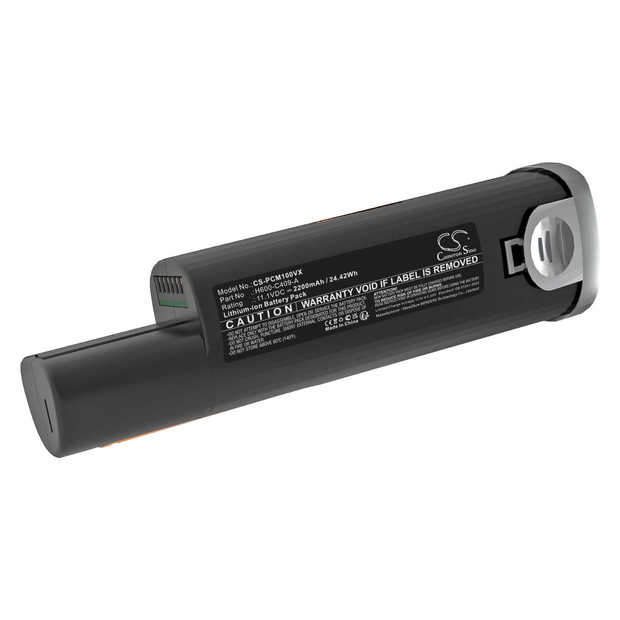 11.1V, Li-ion, 2200mAh, Vacuum battery fits Proscenic, S1, S1 Handheld Vacuum, 24.42Wh Vacuum Cameron Sino Technology Limited