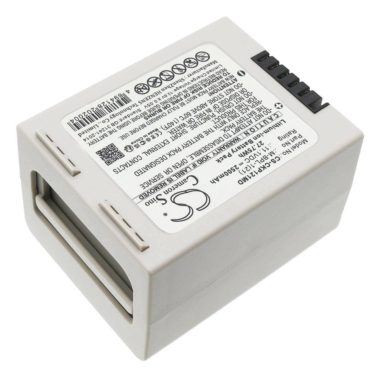 11.1V, Li-ion, 2500mAh, Medical battery fits Covidien, 31cr18/65, Nellcor Bedside Spo₂ Patient M, 27.75Wh Medical Cameron Sino Technology Limited (Medical)