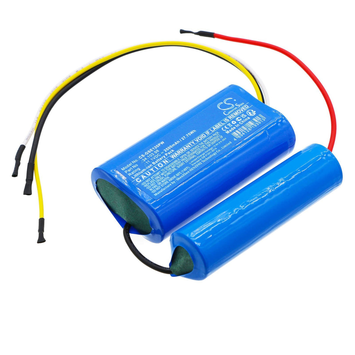 11.1V, Li-ion, 2500mAh, Gardening Tools battery fits Gardol, 34.103.98, 11015, 34.103.98, 27.75Wh Gardening Tools Cameron Sino Technology Limited (Power Tools)