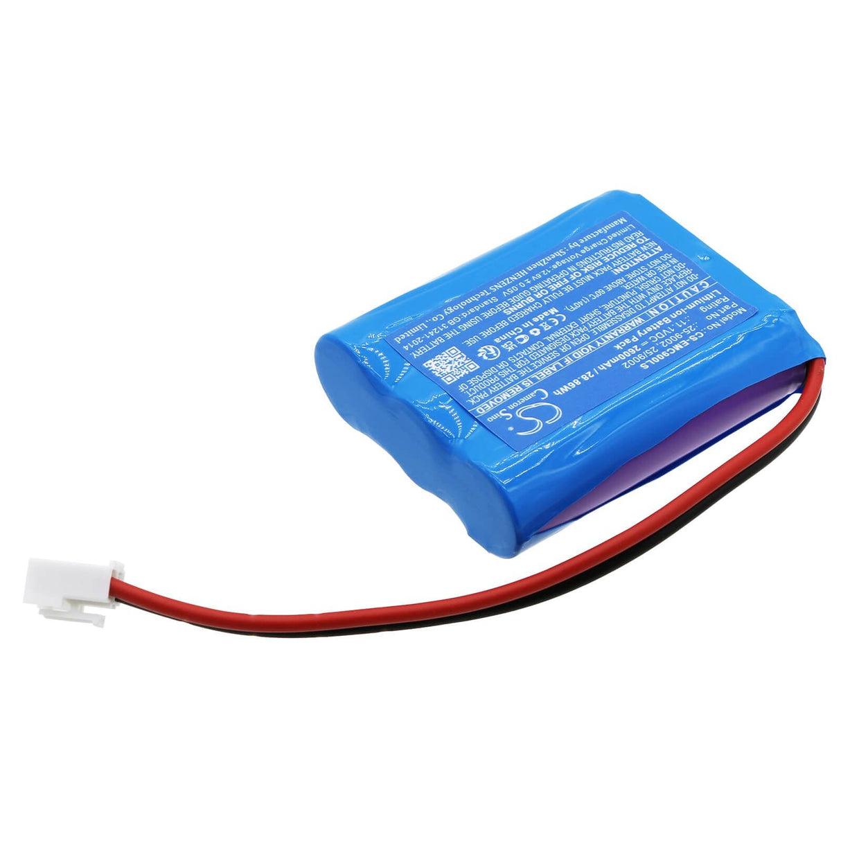 11.1V, Li-ion, 2600mAh, Emergency Lighting battery fits Satco/nuvo, 25/9002, Freedom Emergency Fixture ( 25, 28.86Wh Emergency Lighting Cameron Sino Technology Limited