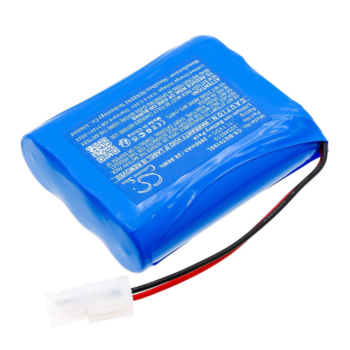 11.1V, Li-ion, 2600mAh, Équipement, Enquête, Batterie de test compatible avec B&g, Top de réservoir sous pression, Ptt, 28.86Wh Équipement, Enquête, Test Cameron Sino Technology Limited