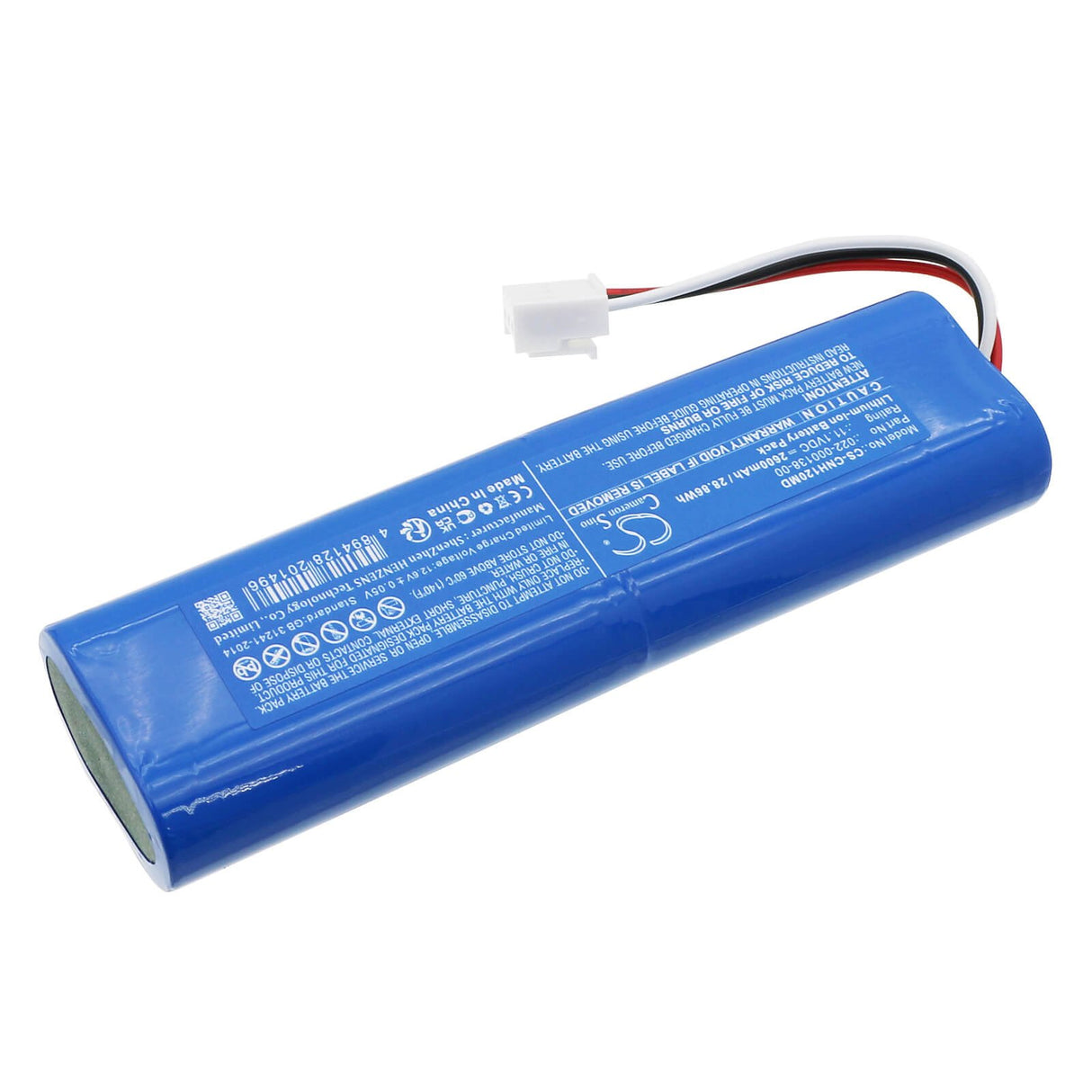 11.1V, Li-ion, 2600mAh, Batterie médicale compatible Comen, 022-000138-00, H12, 28.86Wh Médical Cameron Sino Technology Limited (Médical)