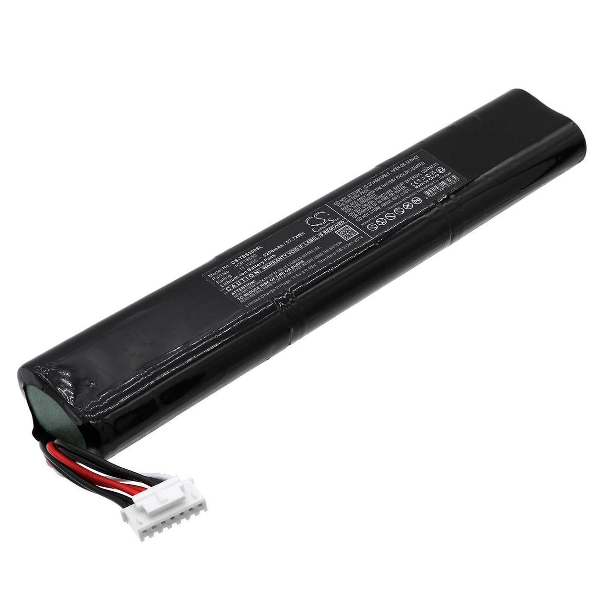 11.1V, Li-ion, 5200mAh, Batterie de haut-parleur compatible avec Teufel, Boomster 2020, 57.72Wh Haut-parleur Cameron Sino Technology Limited