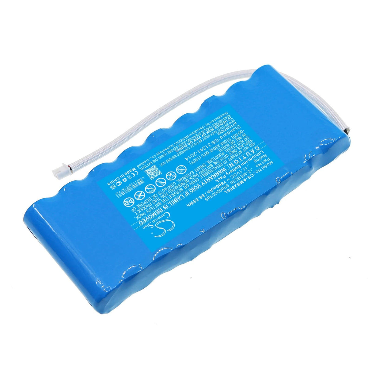11.1V, Li-ion, 7800mAh, Lighting battery fits American Dj, 9900005385, Jelly Go Par64 Rgba, Mega Go Par64 Rgba, 86.58Wh Lighting & Studio Cameron Sino Technology Limited