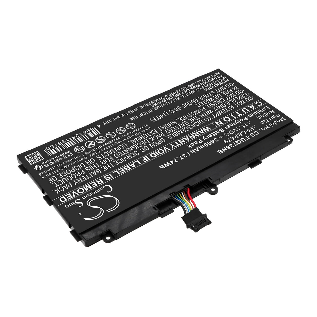 11.1v, Li-polymer, 3400mah, Battery Fits Fujitsu, Stylistic Q616, Stylistic Q665, 37.74wh Notebook, Laptop Cameron Sino Technology Limited