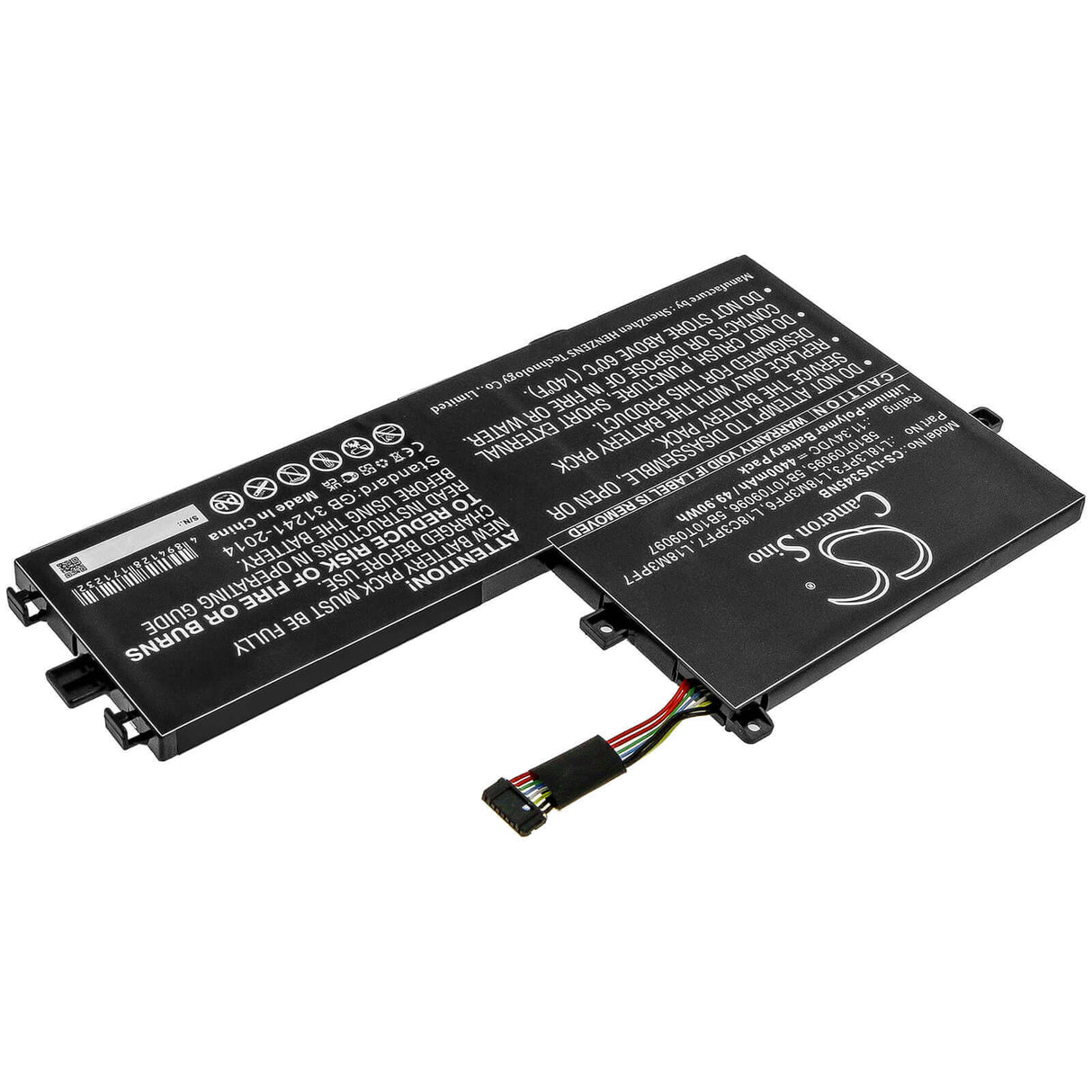 11.34v, Li-polymer, 4400mah, Battery Fit's Lenovo, Ideapad C340 15, Ideapad C340-15iil 81xj0047au, Ideapad C340-15iil 81xj0048au Notebook, Laptop Cameron Sino Technology Limited