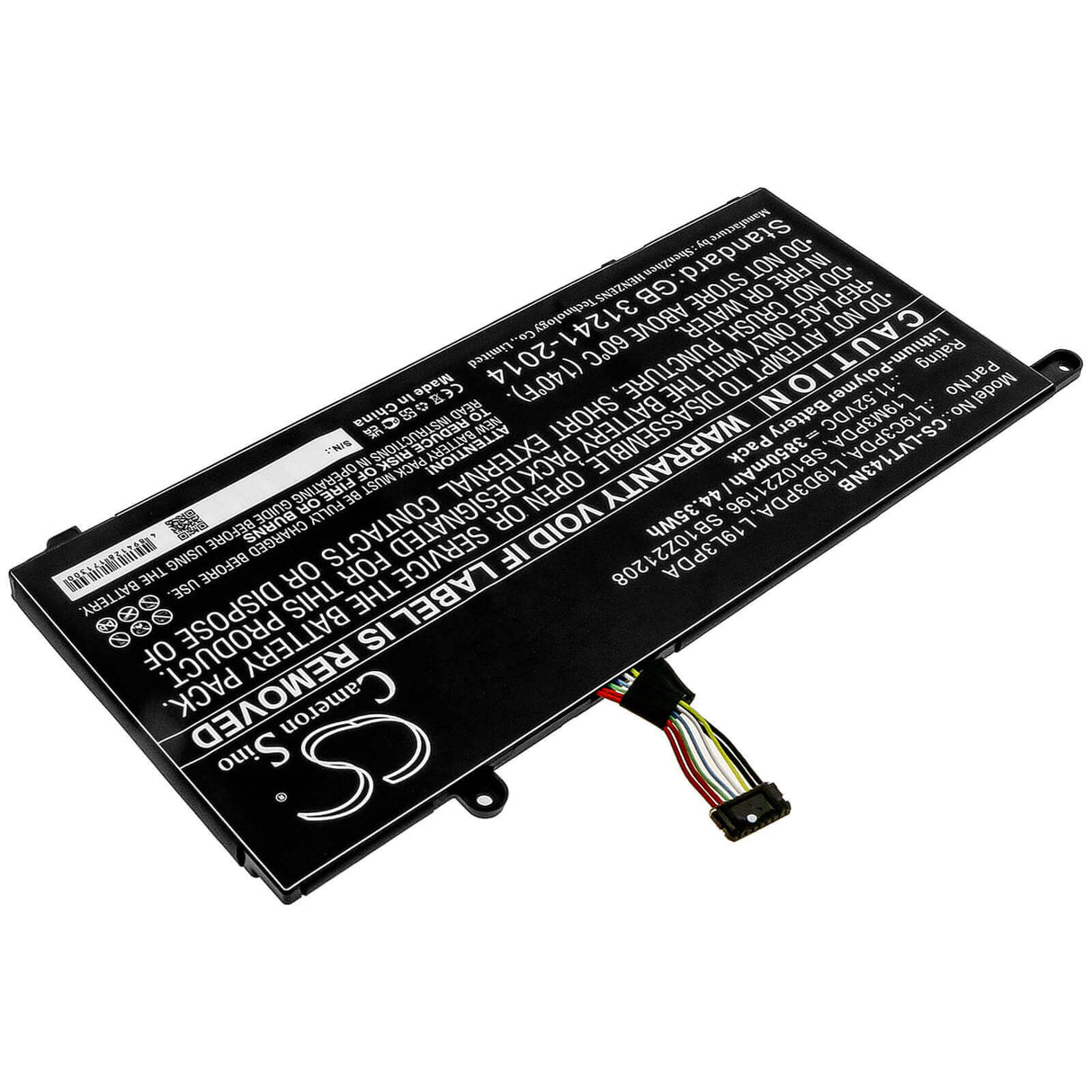 11.52v, Li-polymer, 3850mah, Battery Fit's Lenovo, Fru Tp1415 Lg, Thinkbook 14 G2 Itl, Thinkbook 14 G2 Itl 20vd000amx, 44.35wh Notebook, Laptop Cameron Sino Technology Limited