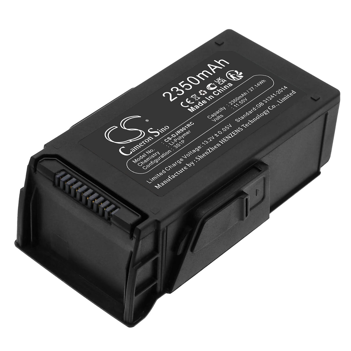 11.55v, Li-polymer, 2350mah, Drone Battery Fits Dji, Mavic Air 1, 27.14wh Drones Cameron Sino Technology Limited