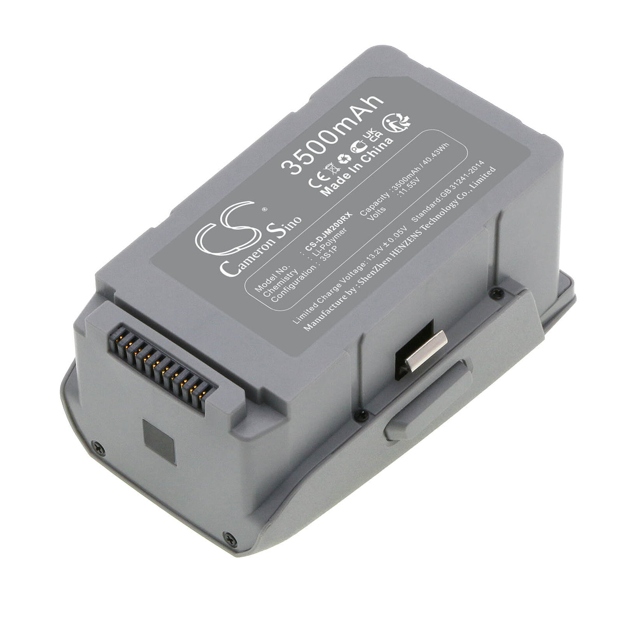 11.55V, Li-Polymer, 3500mAh, Drones battery fits Dji, Pb2, Air 2s, Mavic Air 2, 40.43Wh Drones Cameron Sino Technology Limited