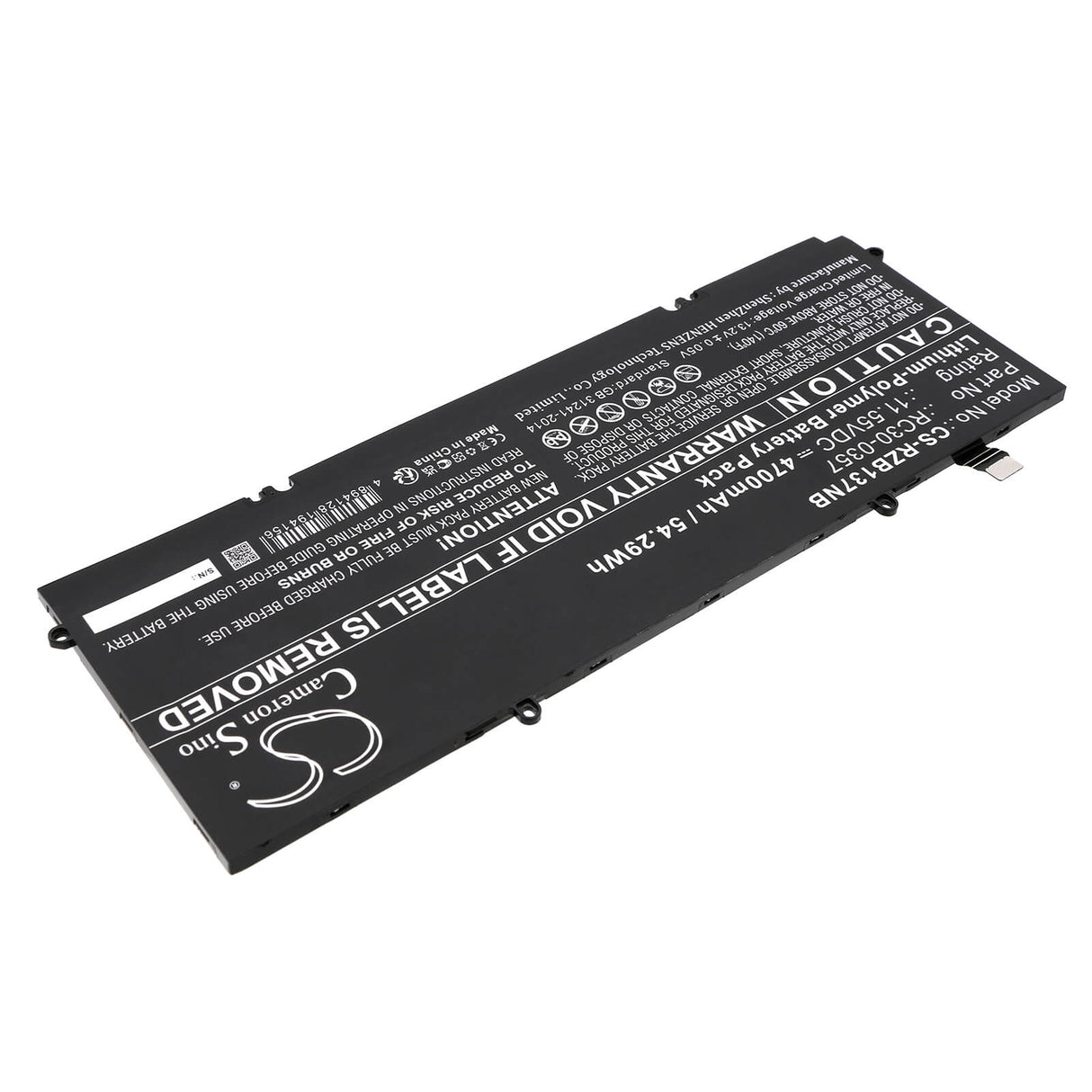 11.55v, Li-polymer, 4700mah, Battery Fits Razer, Book 13 Core I7, Book 13 Fhd, 54.29wh Notebook, Laptop Cameron Sino Technology Limited