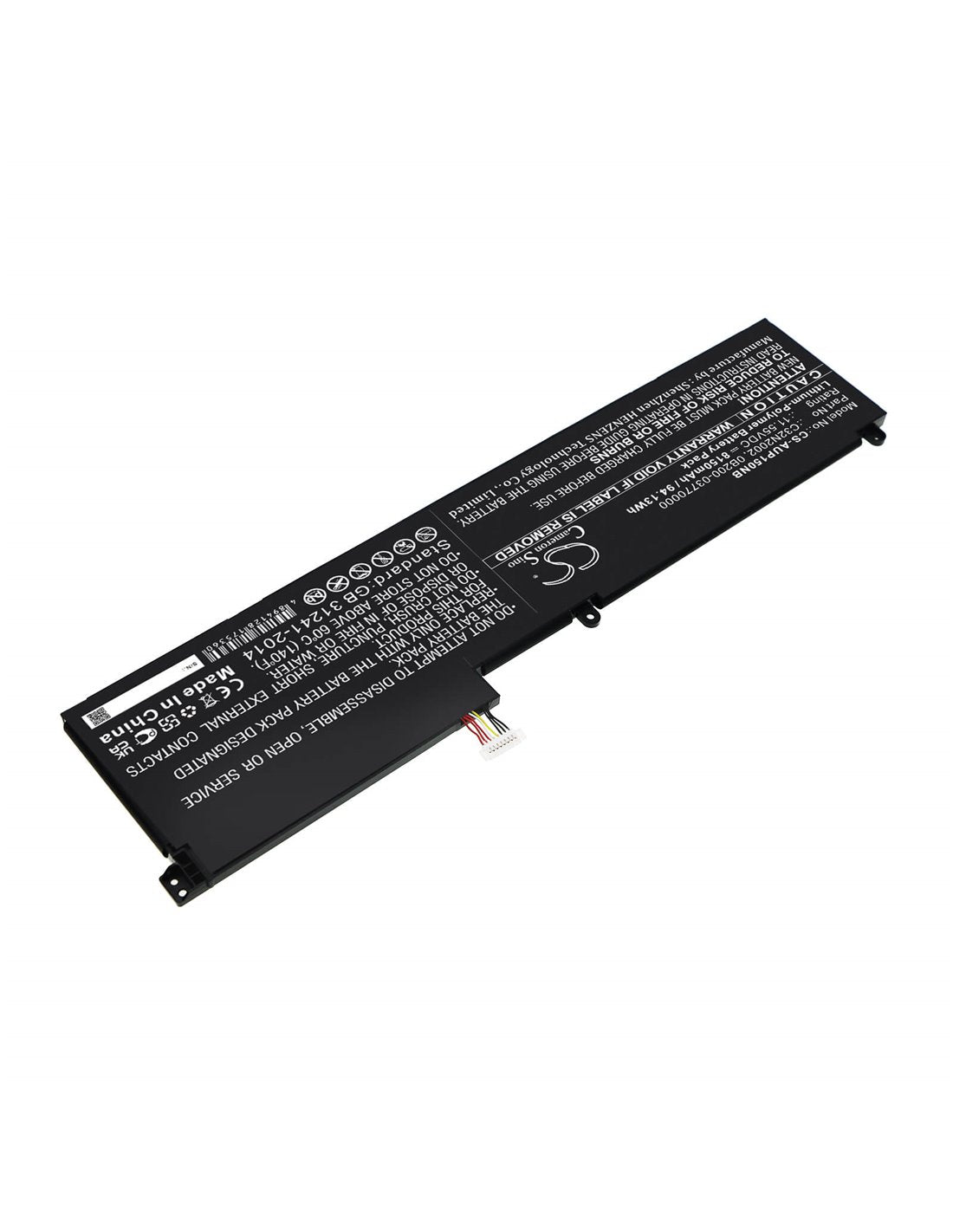 11.55v, Li-polymer, 8150mah, Battery Fits Asus, Zenbook Flip 15 Ux535li, Zenbook Flip 15 Ux564eh, 94.13wh Notebook, Laptop Cameron Sino Technology Limited