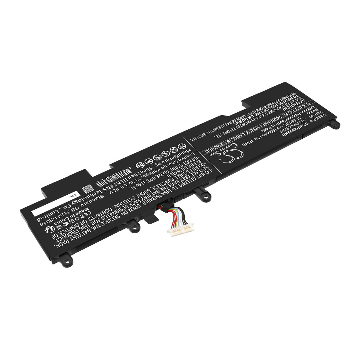 11.58v, Li-polymer, 3150mah, Battery Fits Hp, Elitebook 1040 G9, Elitebook 830 G9, 36.48wh Notebook, Laptop Cameron Sino Technology Limited