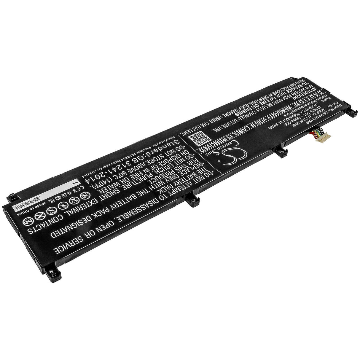 11.58v, Li-polymer, 7050mah, Battery Fit's Hp, Zbook Create G7, Zbook Studio G7, Zbook Studio G7 1j3r6ea, 81.64wh Notebook, Laptop Cameron Sino Technology Limited
