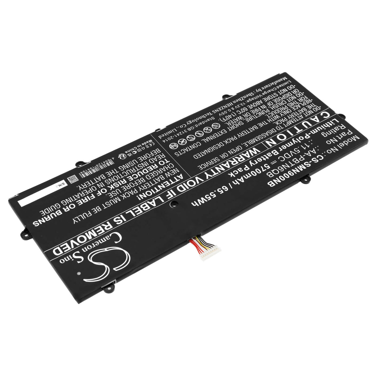 11.5v, Li-polymer, 5700mah, Battery Fits Samsung, Notebook 9 Np900x5n, Np900x5n, 65.55wh Notebook, Laptop Cameron Sino Technology Limited