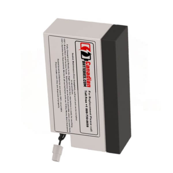 12 Volt 0.8 Amp Hour Replacement Alarm Battery Sealed Lead Acid BB Generic