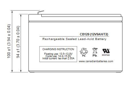 12V 9AH Battery – The Ultimate Replacement Powerhouse for Scooters and Mobility Vehicles Sealed Lead Acid (Special) DriveMotion