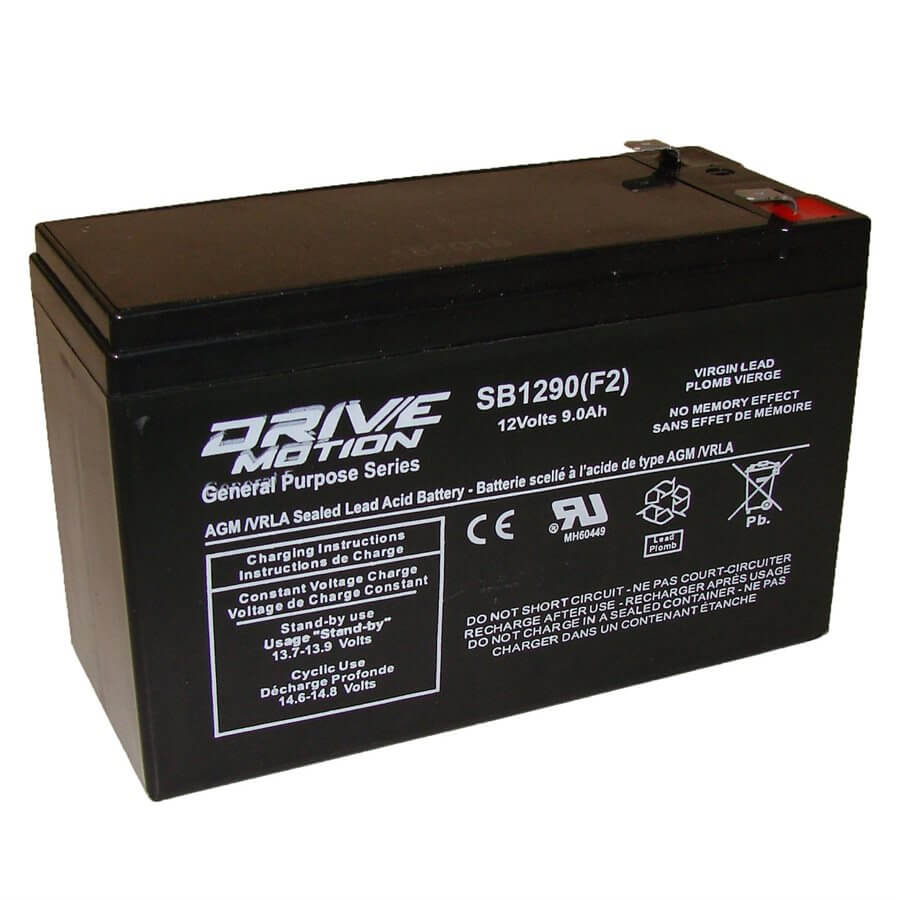 12V 9AH Battery – The Ultimate Replacement Powerhouse for Scooters and Mobility Vehicles Sealed Lead Acid (Special) DriveMotion