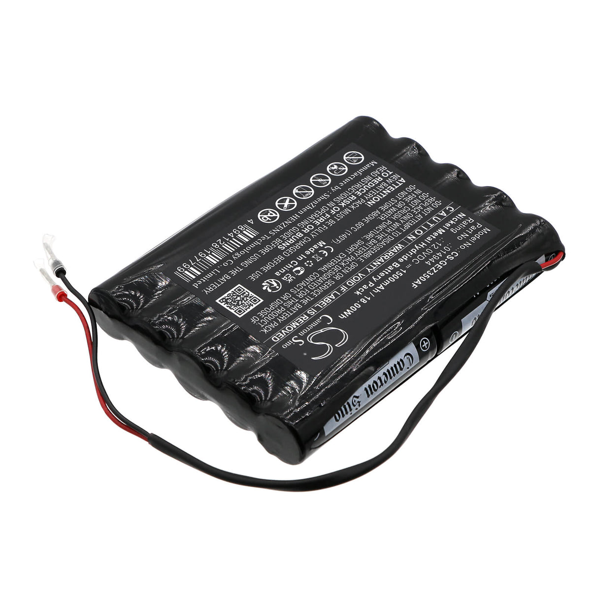 12.0v, Ni-mh, 1500mah, Batterie de porte automatique compatible avec Geze, Smd, Tsa 350n, 18.00wh Portes automatiques Cameron Sino Technology Limited