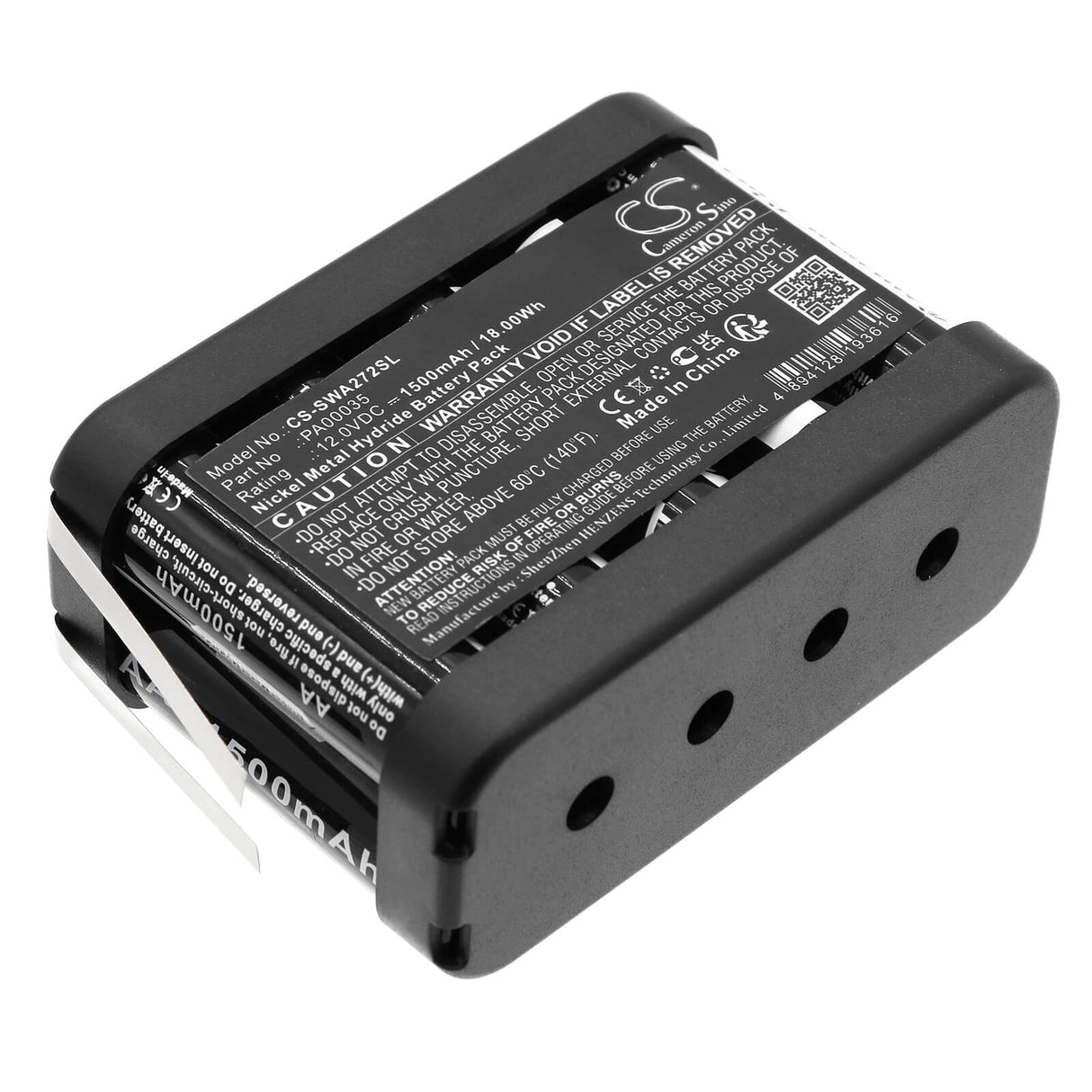 12.0v, Ni-mh, 1500mah, Alarm Battery Fits Simon, Aov Rz 040, Es 251, 18.00wh Alarm System Cameron Sino Technology Limited