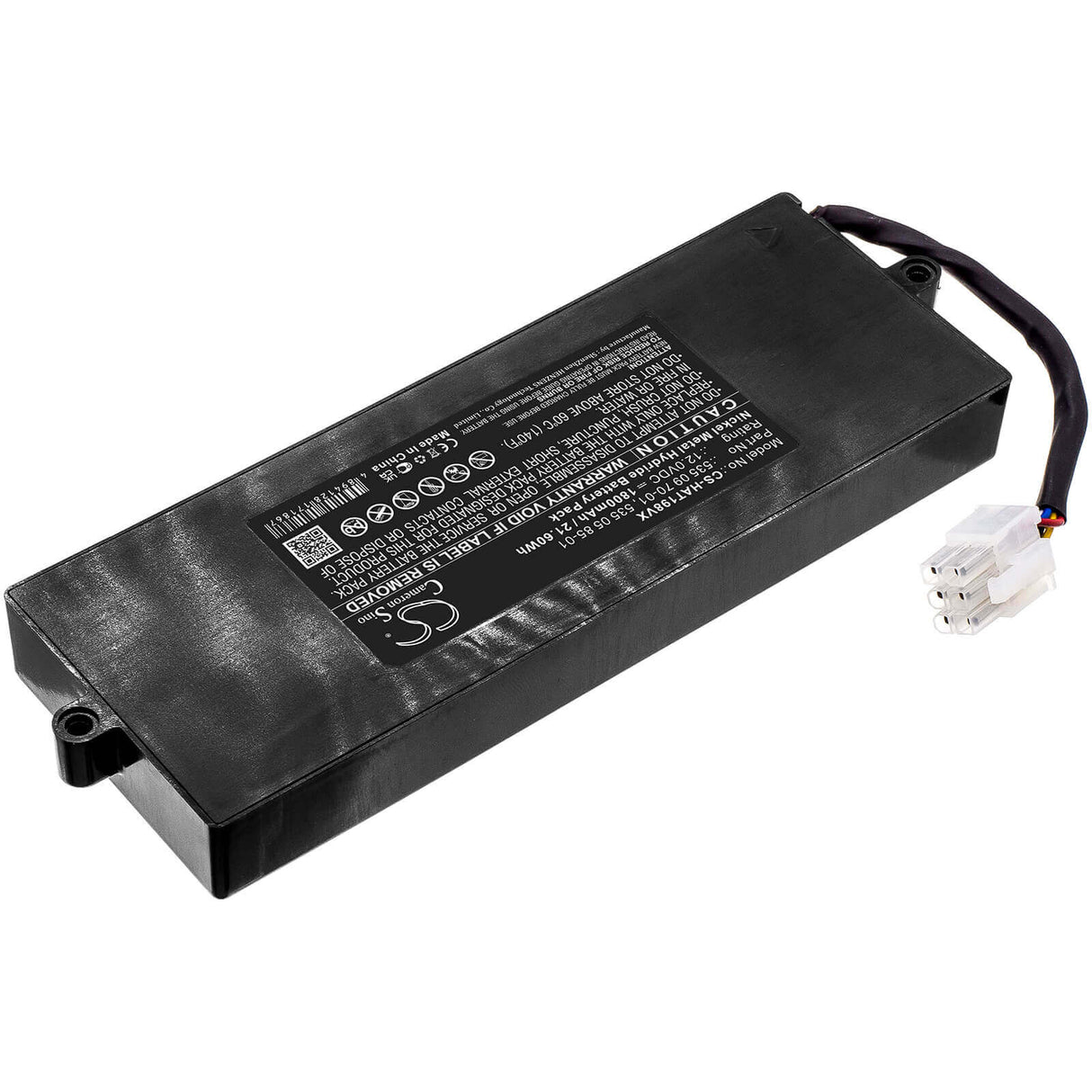 12.0V, Ni-MH, 1800mAh, Lawn Mowers battery fits Husqvarna, 535 04 06-01, Solar Mower 1999-02, Solar Mower 2000-02, 21.60Wh Lawn Mowers Cameron Sino Technology Limited