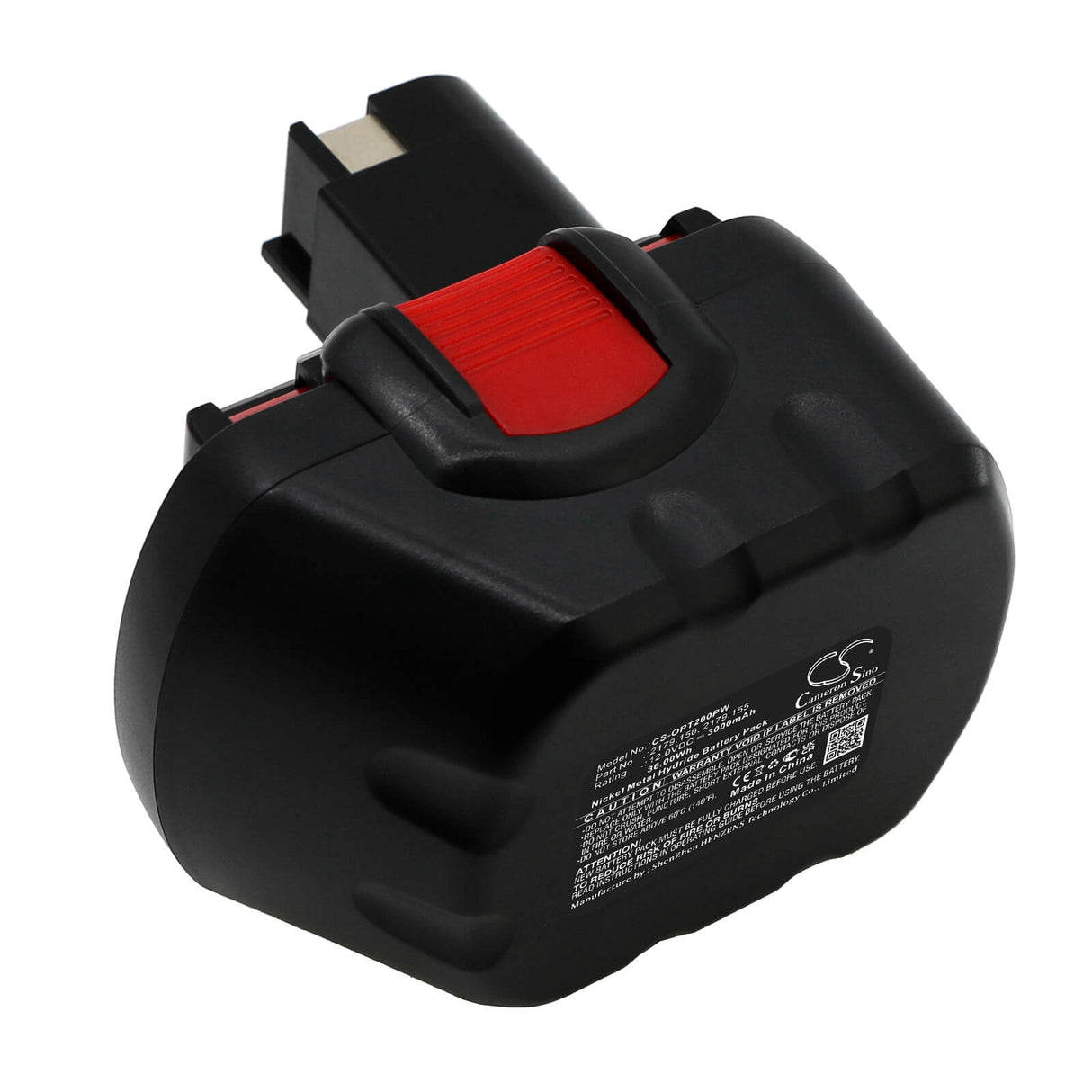 12.0V, Ni-MH, 3000mAh, batterie pour outils de cerclage compatible avec Cyklop, Signode, Strapex, Orgapack, 2179.15, Clt100, Cmt200, 36Wh Outils de cerclage Cameron Sino Technology Limited