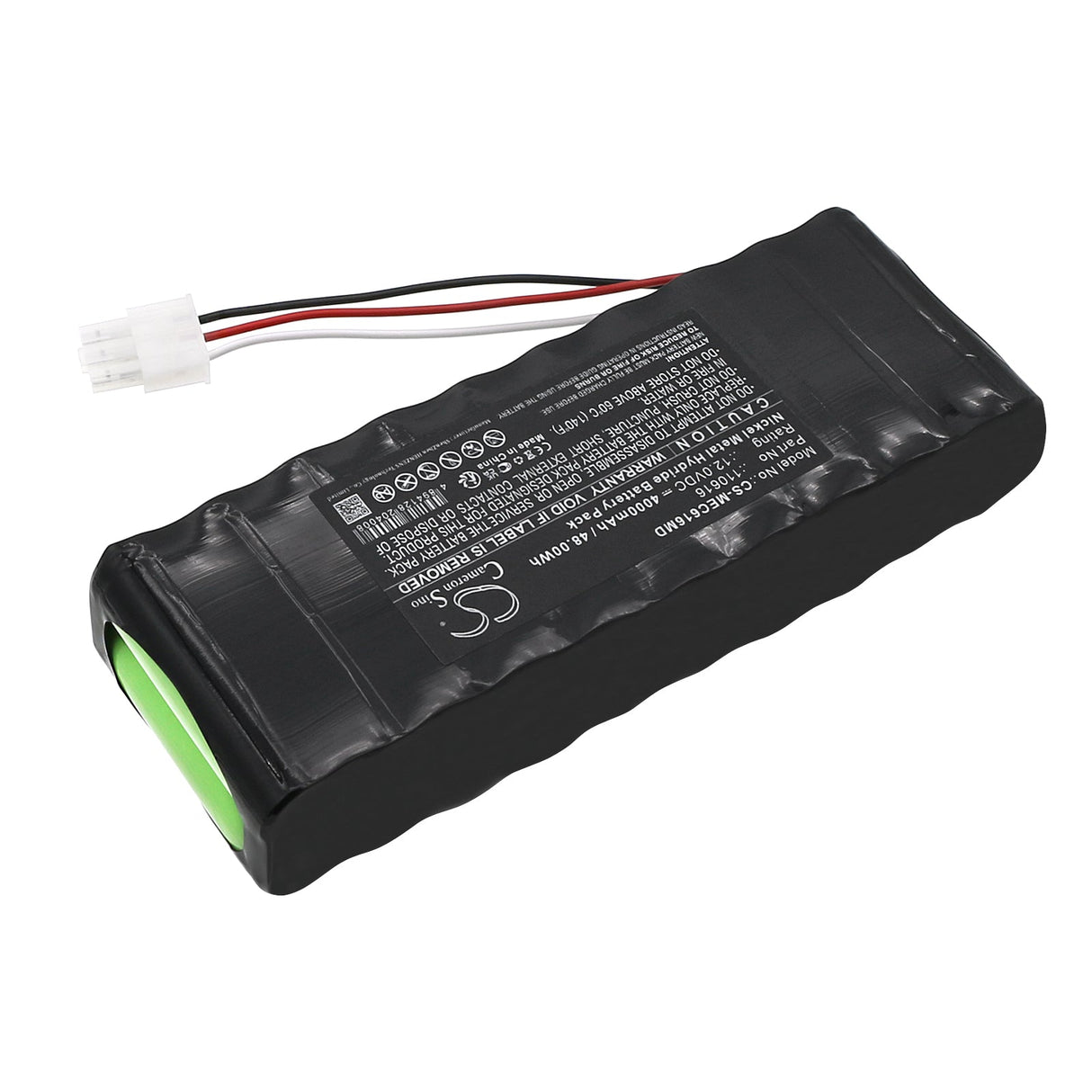 12.0V, Ni-MH, 4000mAh, Medical battery fits Medicaleconet, 110616, Cardio M, Cardio M Plus, 48.00Wh Medical Cameron Sino Technology Limited (Medical)
