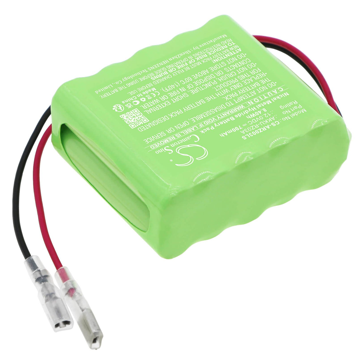 12,0v, Ni-mh, 700mah, Batterie de porte automatique compatible avec Indexa, Rz03, 8,40wh Portes automatiques Cameron Sino Technology Limited