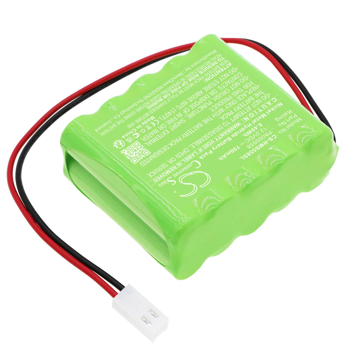 12.0V, Ni-MH, 700mAh, Batterie Smart Home compatible avec Roma, Pa000558, Roma Rollladen 4508470, 8.4Wh Smart Home Cameron Sino Technology Limited
