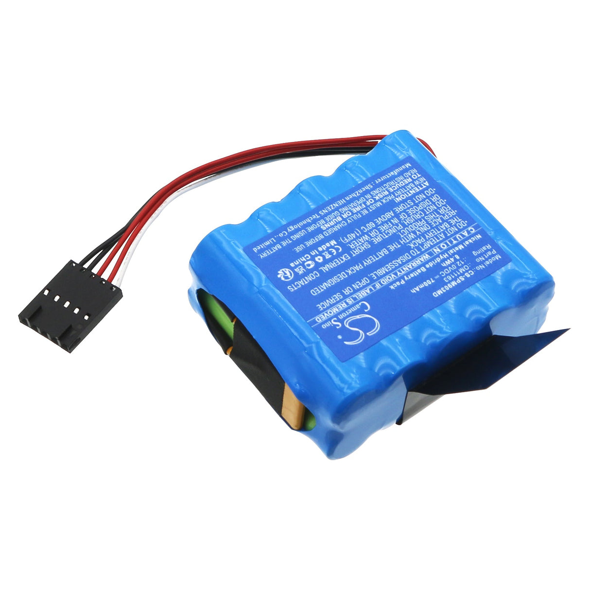 12.0V, Ni-MH, 700mAh, Medical battery fits Spacelabs, 146-0053-00, 90363, 90363 Patient Monitor, 8.4Wh Medical Cameron Sino Technology Limited (Medical)