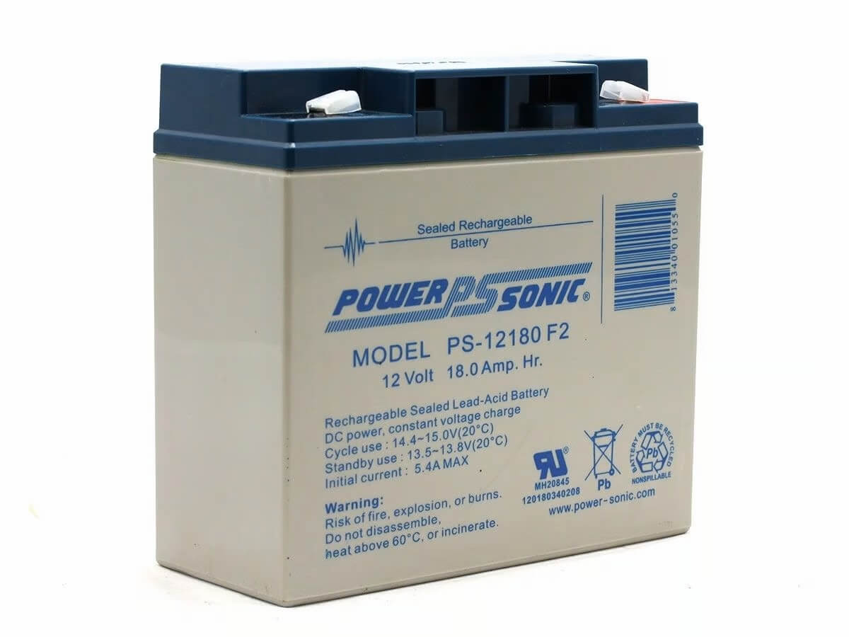 Batterie de remplacement 12V, 17Ah, pour Weiboer Gb12-17 avec bornes F2 Plomb-acide scellé CB Titre par défaut générique