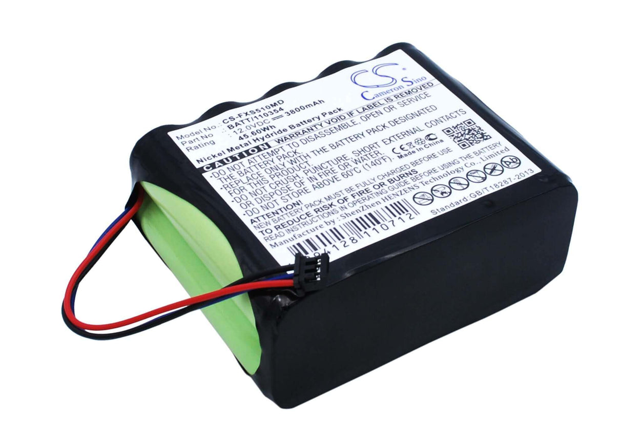 12.0V, Ni-MH, 3800mAh, Medical battery fits Fukuda, 10th-2400a-wc1-1, Monitor Ds5100, 45.60Wh Medical Cameron Sino Technology Limited (Medical)