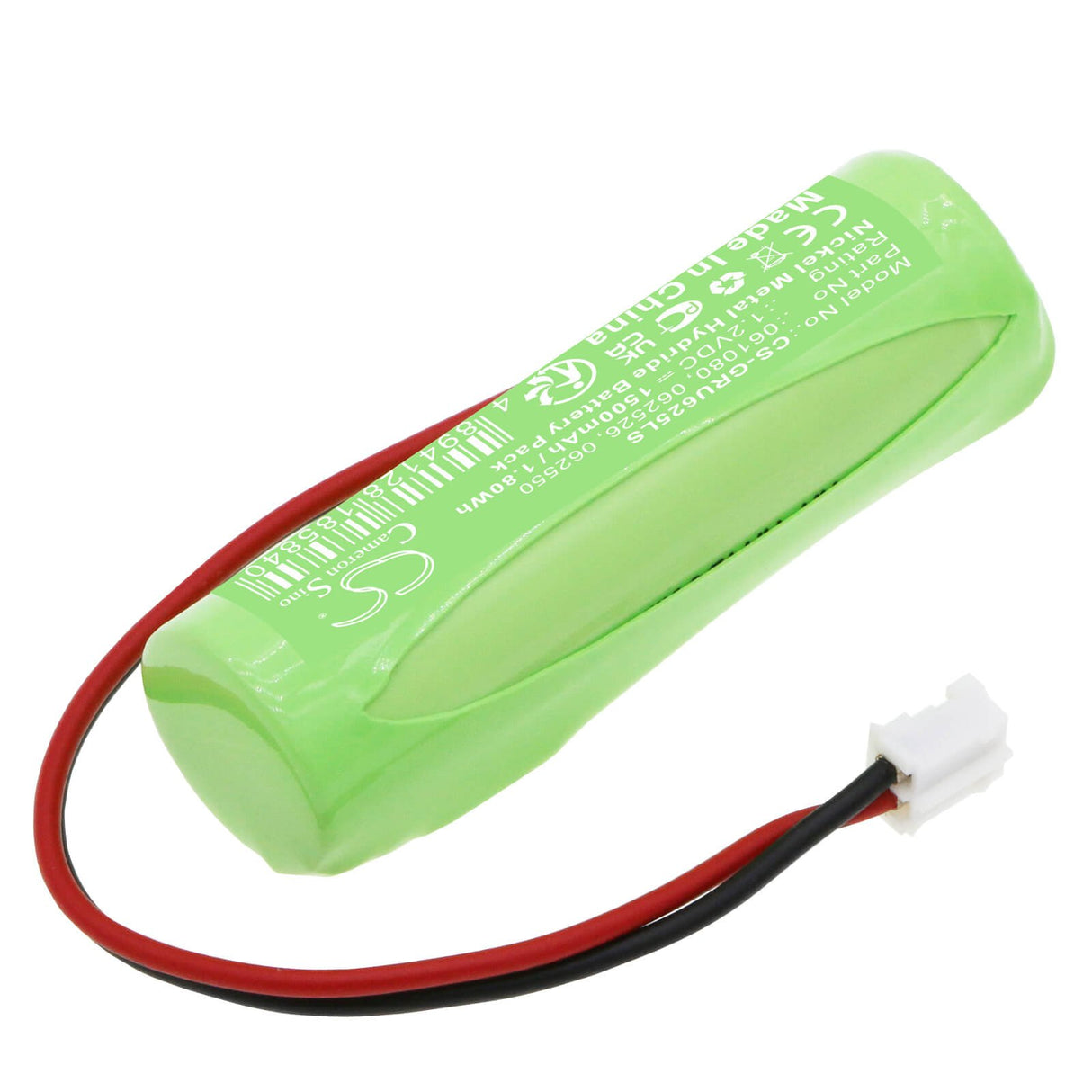 1.2V, Ni-MH, 1500mAh, Emergency Lighting battery fits Legrand, 0 610 80, 111 914, 111013, 1.80Wh Emergency Lighting Cameron Sino Technology Limited